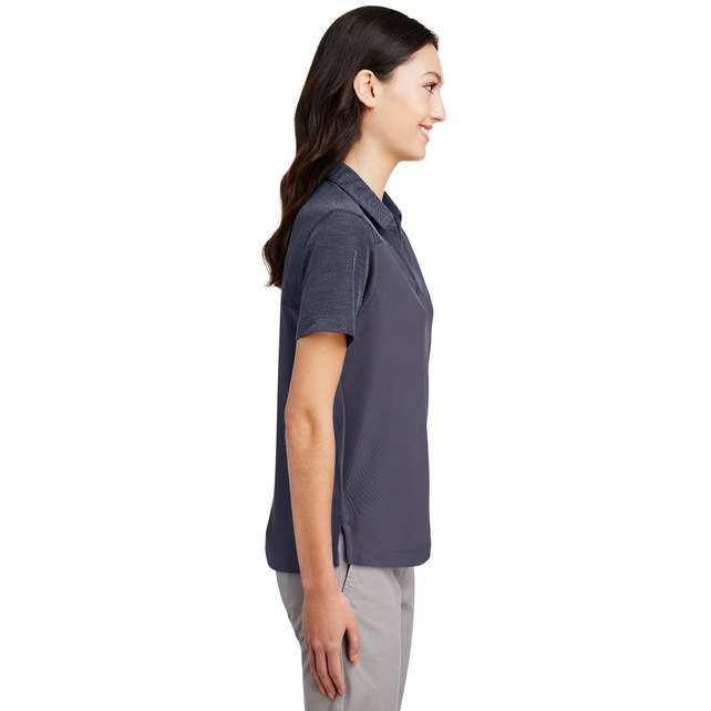 Ladies Fusion chromaSoft colorblock Polo - cARBON cRBN HTH - XS(D0102H7Z892)