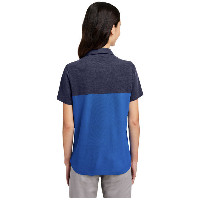 Ladies Fusion chromaSoft colorblock Polo - cARBON cRBN HTH - XS(D0102H7Z8EX)