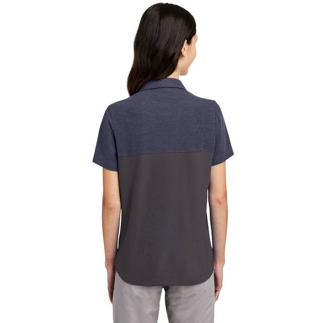 Ladies Fusion chromaSoft colorblock Polo - cARBON cRBN HTH - XS(D0102H7Z8HJ)