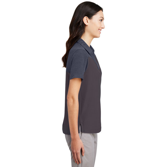 Ladies Fusion chromaSoft colorblock Polo - cARBON cRBN HTH - XS(D0102H7Z8HJ)