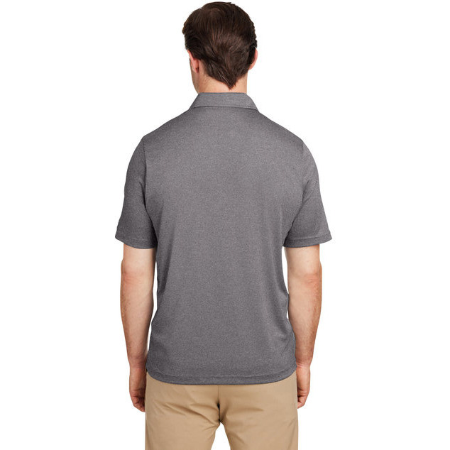 Mens Zone Sonic Heather Performance Polo - ATHLETIc HEATHER - XS(D0102H7824P)