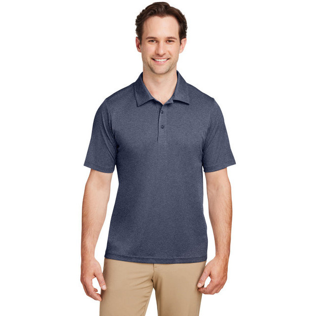 Mens Zone Sonic Heather Performance Polo - ATHLETIc HEATHER - XS(D0102H782ZT)