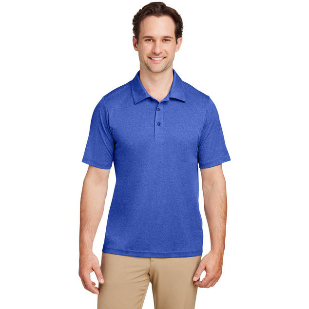 Mens Zone Sonic Heather Performance Polo - ATHLETIc HEATHER - XS(D0102H7826X)