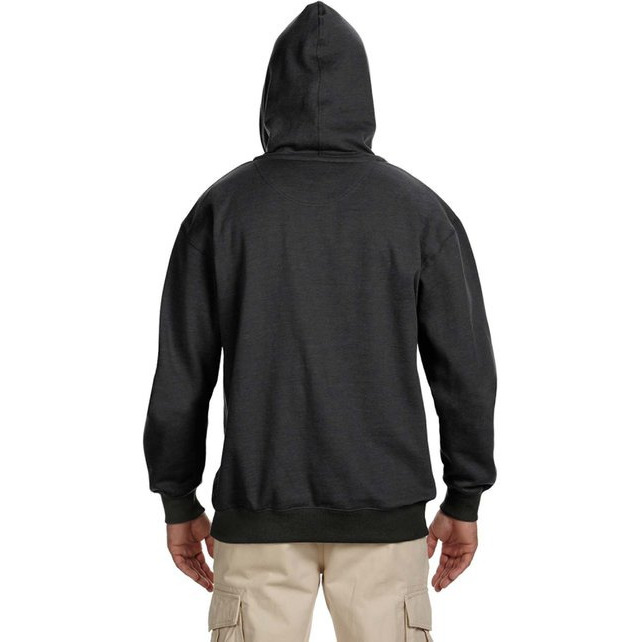Adult OrganicRecycled Heathered Fleece Pullover Hooded Sweatshirt - BERRY - S(D0102H7ZLET)