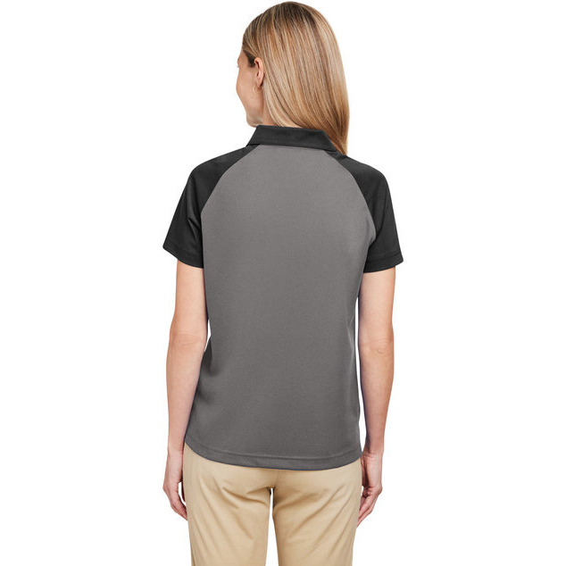 Ladies command Snag-Protection colorblock Polo - SP DK NV SP gRP - XS(D0102H78ITP)