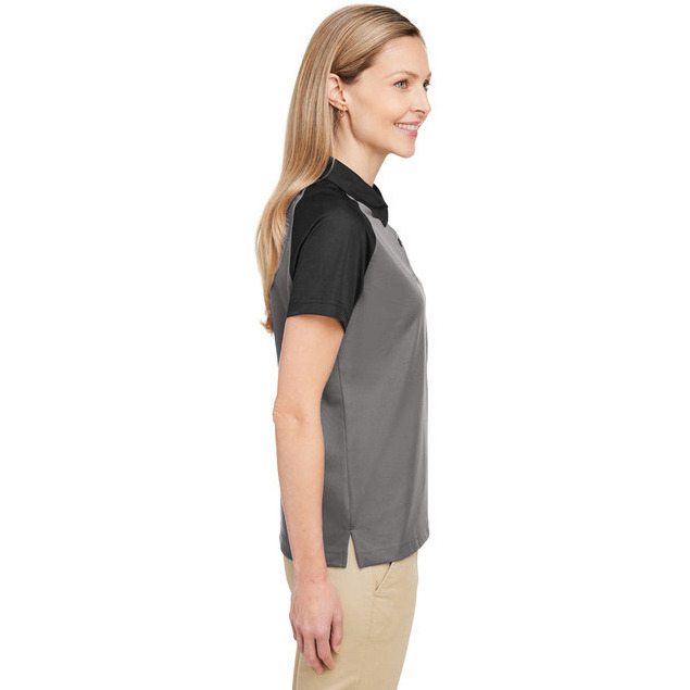 Ladies command Snag-Protection colorblock Polo - SP DK NV SP gRP - XS(D0102H78ITP)