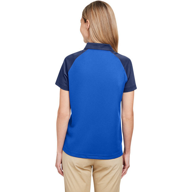 Ladies command Snag-Protection colorblock Polo - SP DK NV SP gRP - XS(D0102H78IMT)
