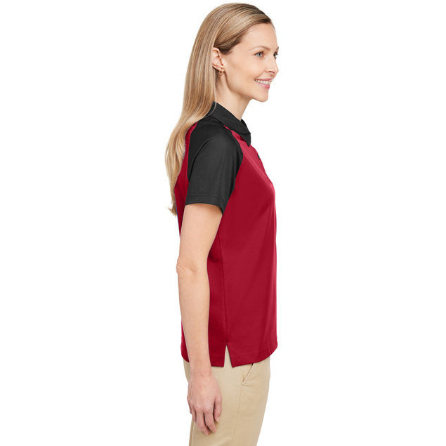 Ladies command Snag-Protection colorblock Polo - SP DK NV SP gRP - XS(D0102H78IM6)