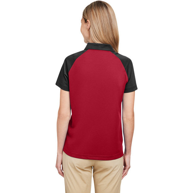 Ladies command Snag-Protection colorblock Polo - SP DK NV SP gRP - XS(D0102H78IKX)