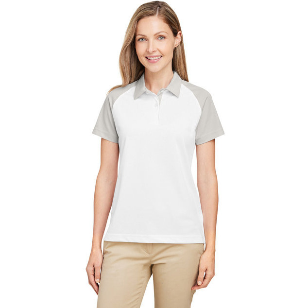 Ladies command Snag-Protection colorblock Polo - SP DK NV SP gRP - XS(D0102H78IN8)