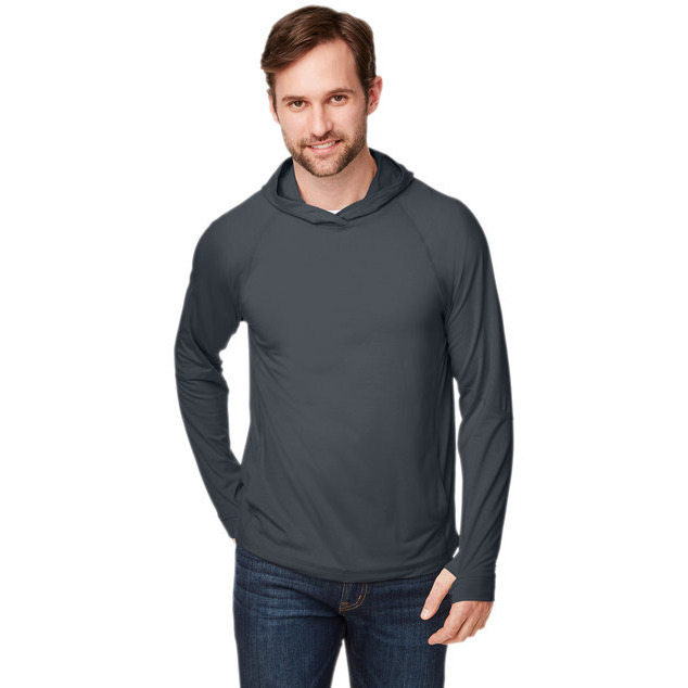 Unisex JAQ Stretch Performance Hoodie - cARBON - XXS(D0102H7ZB72)