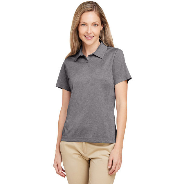 Ladies Zone Sonic Heather Performance Polo - ATHLETIc HEATHER - XS(D0102H78L16)