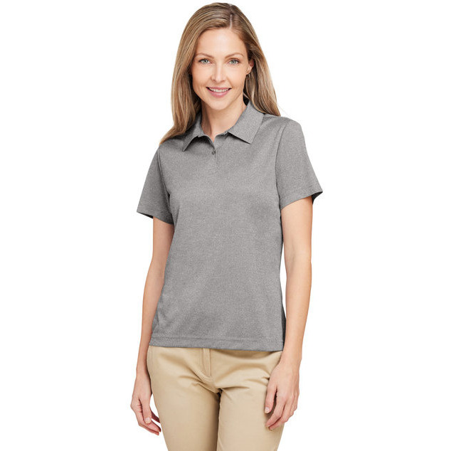 Ladies Zone Sonic Heather Performance Polo - ATHLETIc HEATHER - XS(D0102H78LLX)
