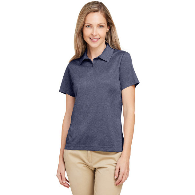 Ladies Zone Sonic Heather Performance Polo - ATHLETIc HEATHER - XS(D0102H78L08)
