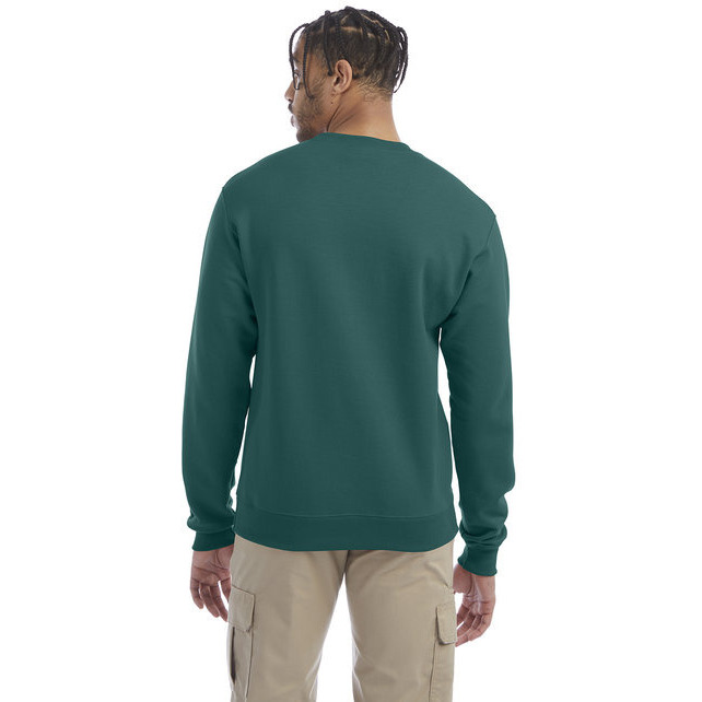 Adult Powerblend crewneck Sweatshirt - ROYAL BLUE HTHR - S(D0102H7D2EJ)