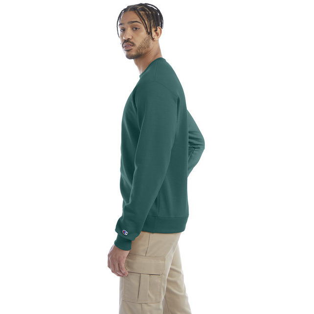 Adult Powerblend crewneck Sweatshirt - ROYAL BLUE HTHR - S(D0102H7D2EJ)