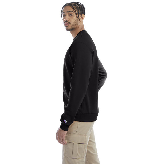Adult Powerblend crewneck Sweatshirt - ROYAL BLUE HTHR - S(D0102HI3Y8g)