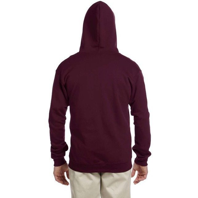 Adult 8 oz NuBlend Fleece Full-Zip Hooded Sweatshirt - ASH - 3XL(D0102HI3DIW)