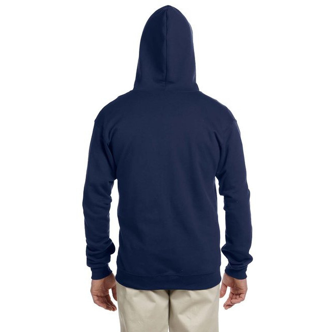 Adult 8 oz NuBlend Fleece Full-Zip Hooded Sweatshirt - ASH - 3XL(D0102HI3D0U)