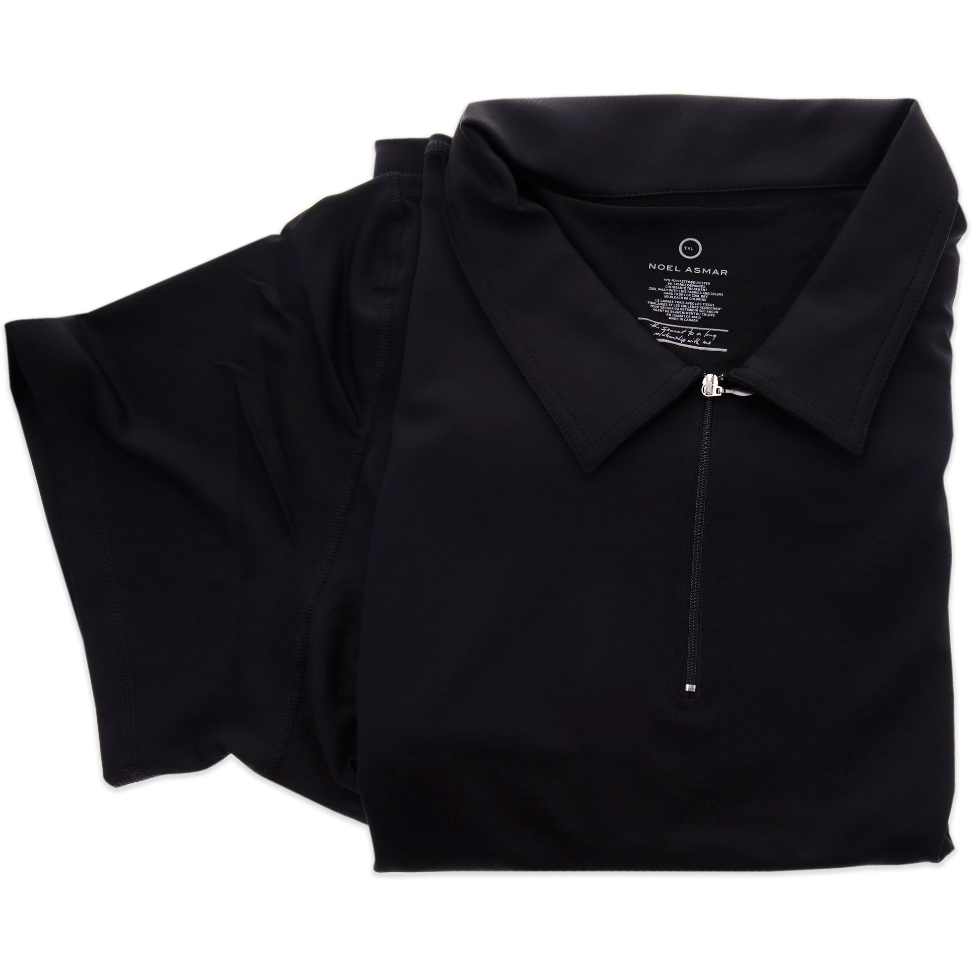 Golf Shirt - Black by Noel Asmar for Women - 1 Pc Tunic (7XL)