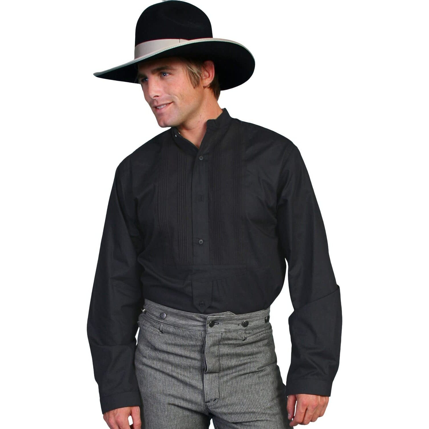 TUXEDO FRONT SHIRT