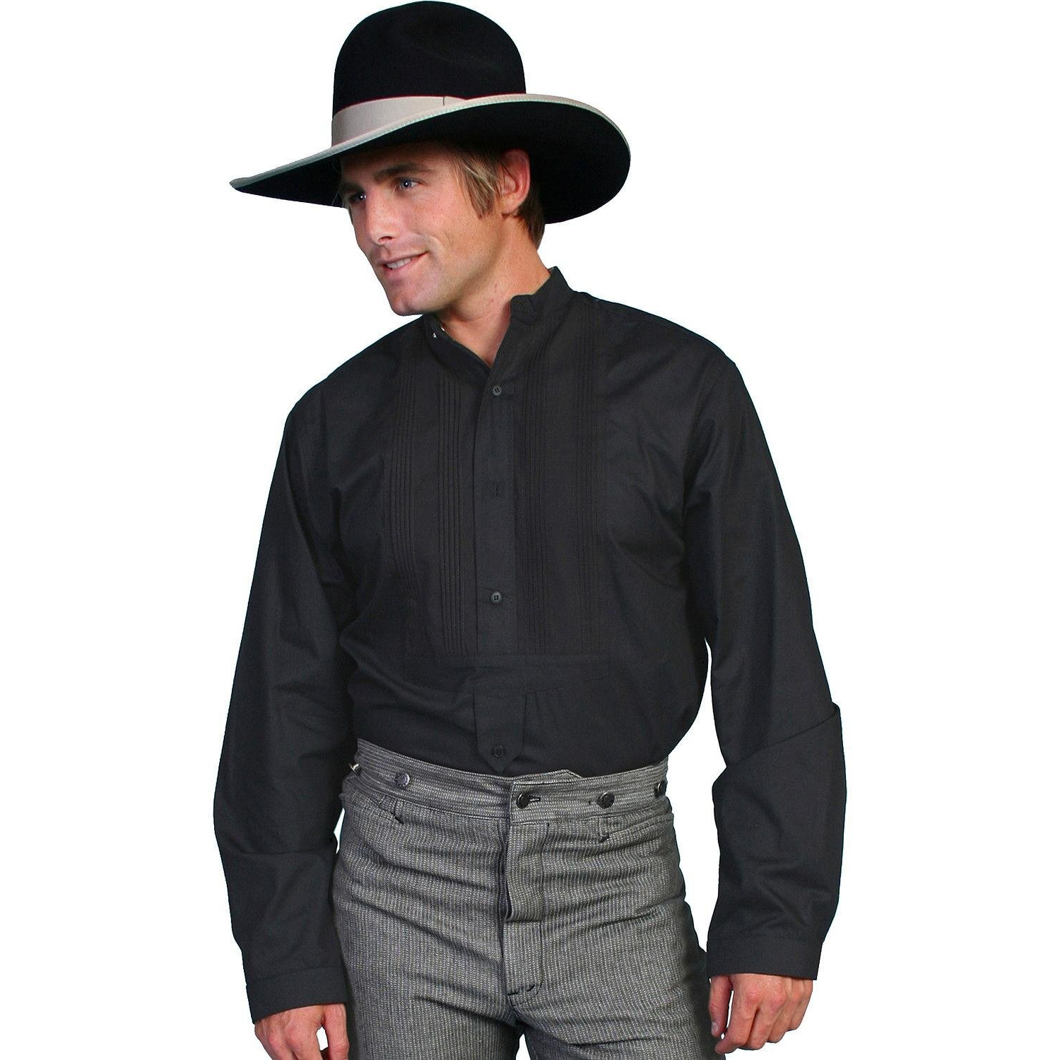 TUXEDO FRONT SHIRT
