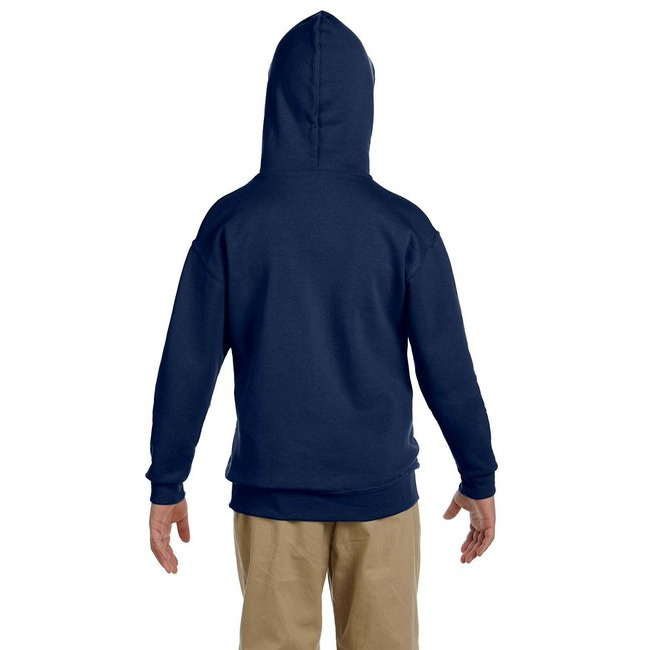 Youth 8 oz NuBlend Fleece Pullover Hooded Sweatshirt - BLAcK - S(D0102H2H7gA)