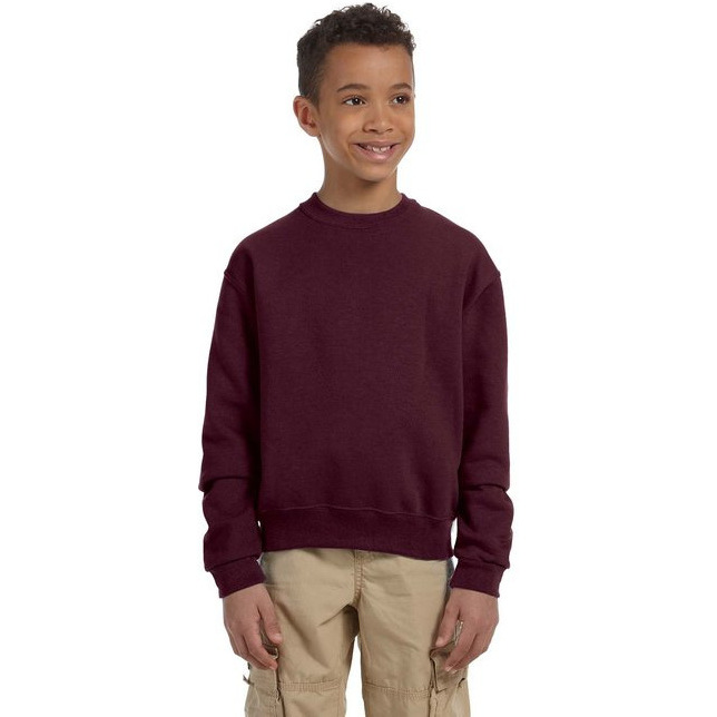 Youth NuBlend Fleece crew - BLAcK - S(D0102HI3Y77)