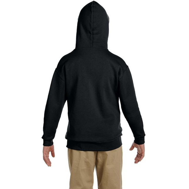 Youth 8 oz NuBlend Fleece Pullover Hooded Sweatshirt - BLAcK - S(D0102H2H7QY)