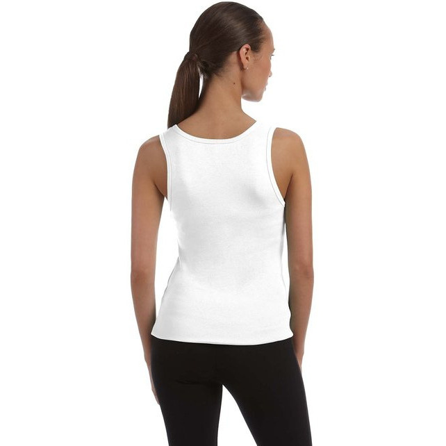 Ladies Baby Rib Tank - BLAcK - S(D0102H78M4X)