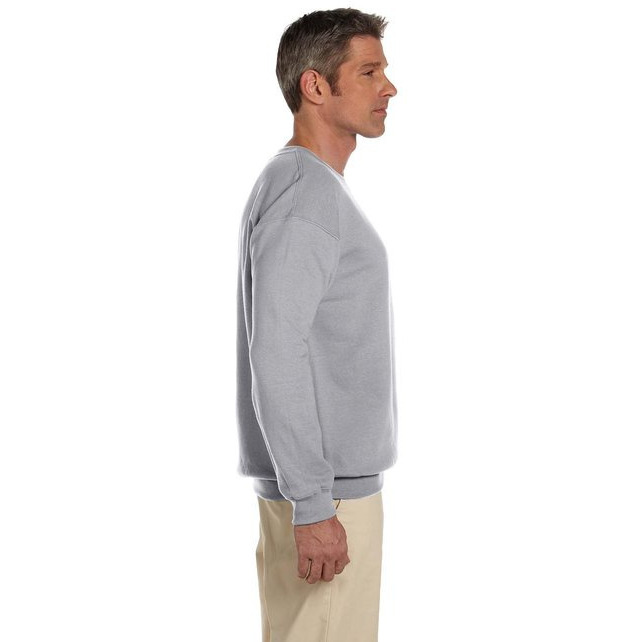 Adult Super Sweats NuBlend Fleece Quarter-Zip Pullover - BLAcK HEATHER - 2XL(D0102HI3MIg)