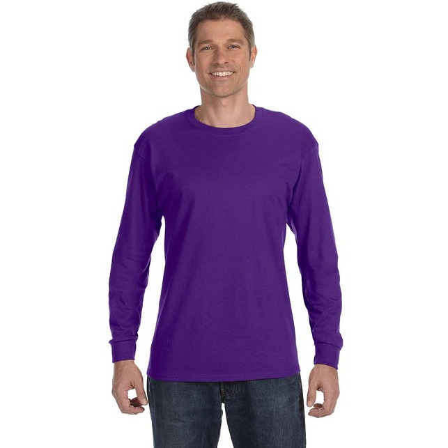 Adult DRI-POWER AcTIVE Long-Sleeve T-Shirt - BLAcK - S(D0102H2H5J7)