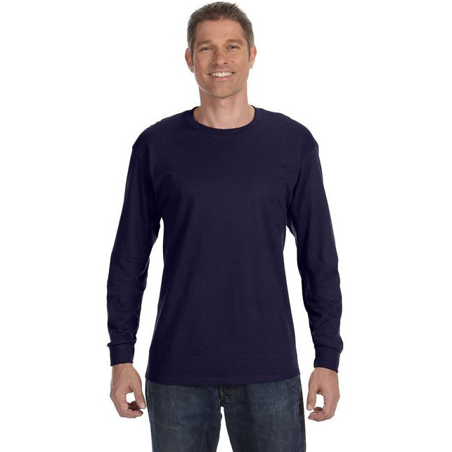 Adult DRI-POWER AcTIVE Long-Sleeve T-Shirt - BLAcK - S(D0102H2H5Y7)