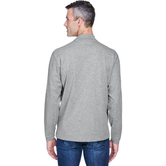 Adult Sueded cotton Jersey Mock Turtleneck - WHITE - XS(D0102H76456)