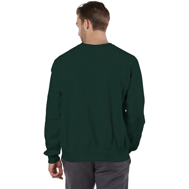 Adult Reverse Weave crew - WHITE - S(D0102H7DVcT)