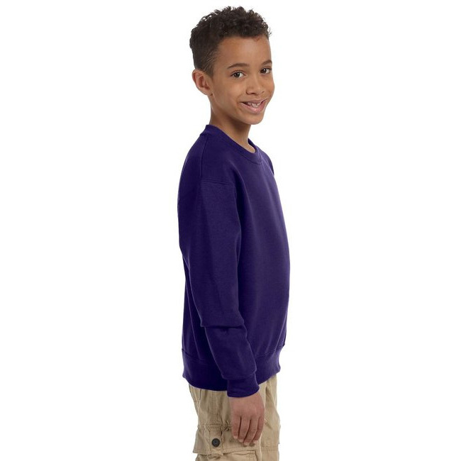 Youth NuBlend Fleece crew - BLAcK - S(D0102HI3YI7)