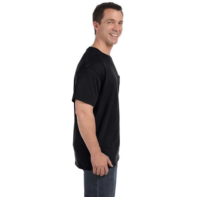 Mens Authentic-T Pocket T-Shirt - ASH - S(D0102H7KWAT)