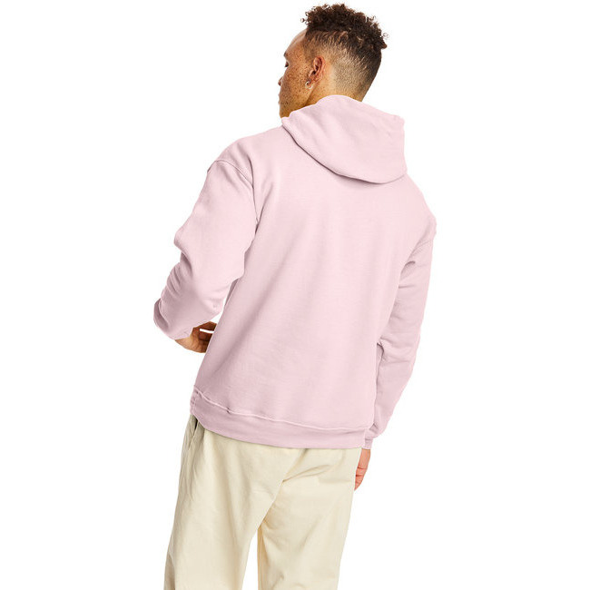 Unisex Ecosmart 5050 Pullover Hooded Sweatshirt - WHITE - S(D0102H7K3N8)