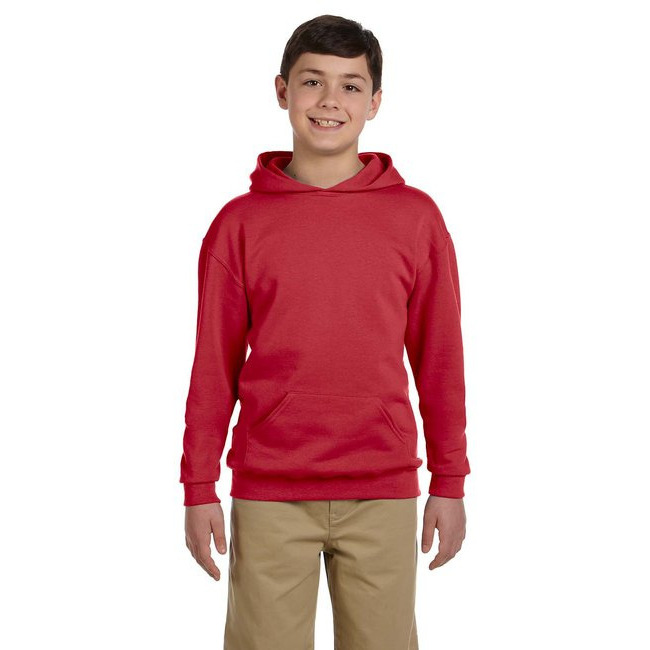 Youth 8 oz NuBlend Fleece Pullover Hooded Sweatshirt - BLAcK - S(D0102H2H7IA)