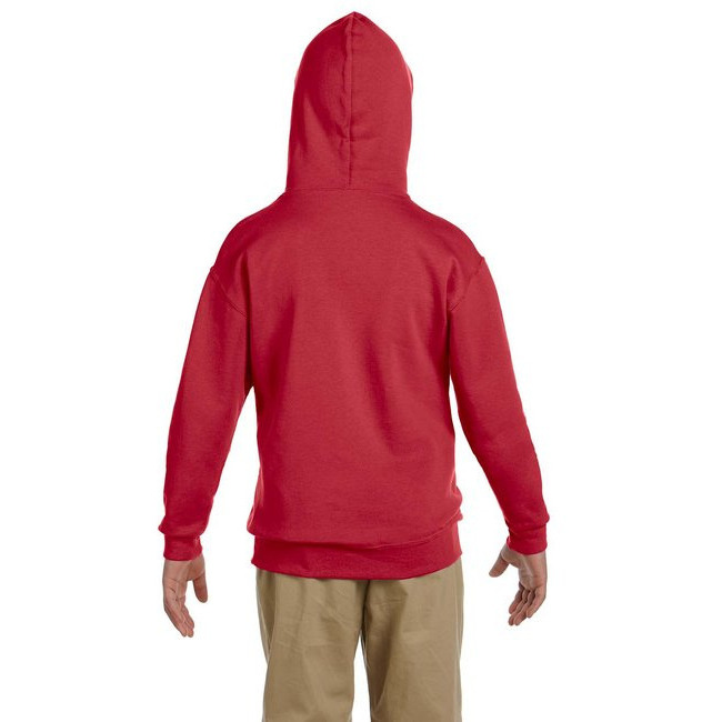 Youth 8 oz NuBlend Fleece Pullover Hooded Sweatshirt - BLAcK - S(D0102H2H7IA)