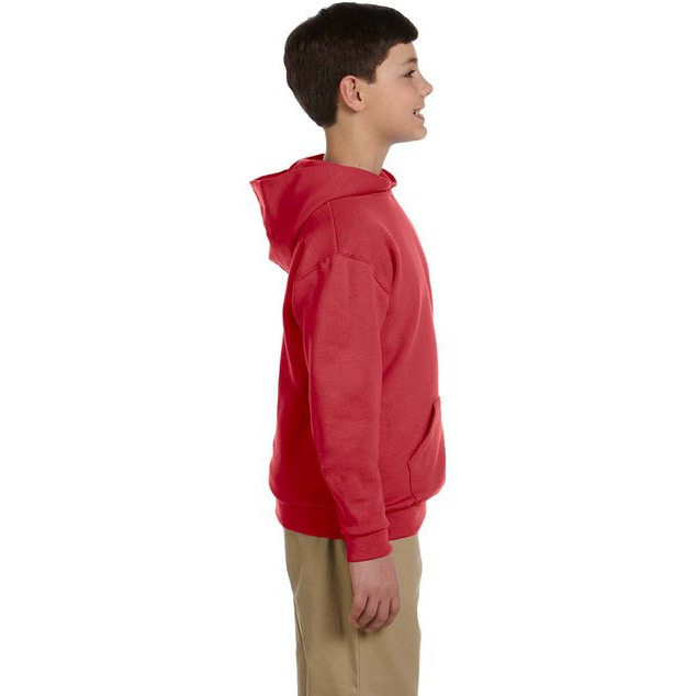 Youth 8 oz NuBlend Fleece Pullover Hooded Sweatshirt - BLAcK - S(D0102H2H7IA)