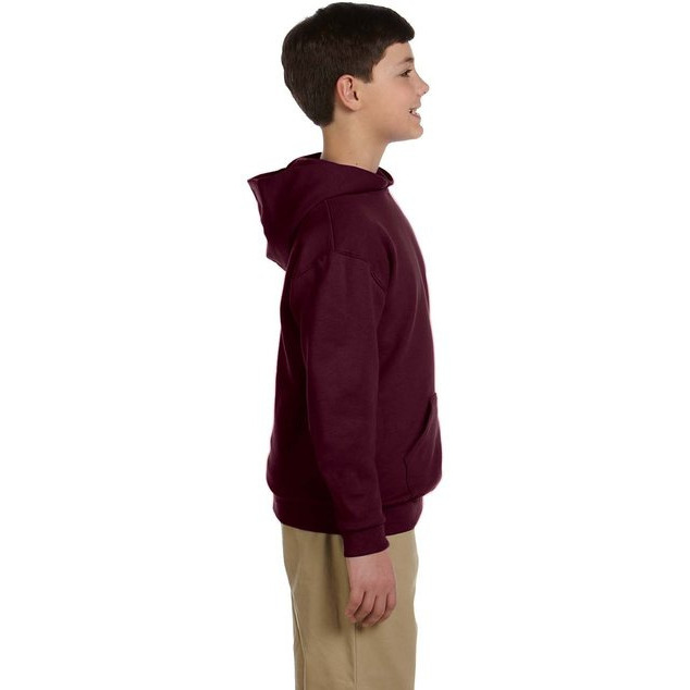 Youth 8 oz NuBlend Fleece Pullover Hooded Sweatshirt - BLAcK - S(D0102H2H7SW)