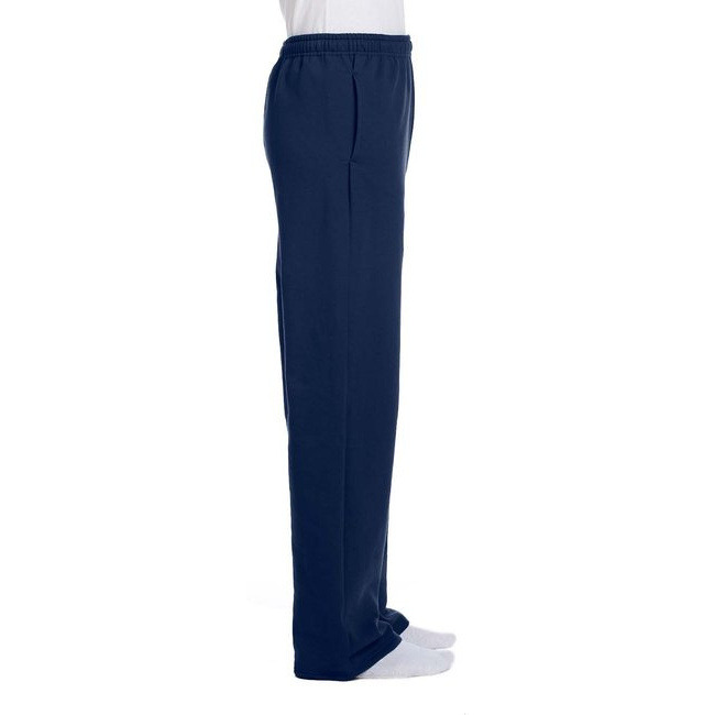 Adult NuBlend Open-Bottom Fleece Sweatpants - BLAcK - S(D0102H2HRRV)