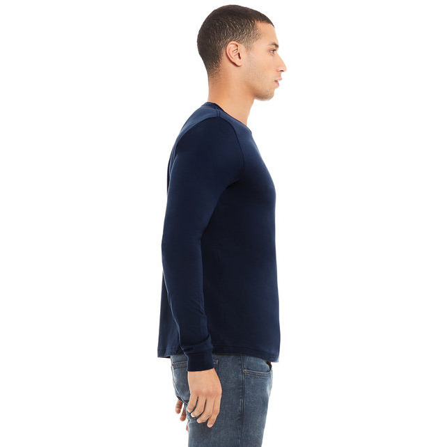 Unisex Jersey Long-Sleeve T-Shirt - RED - S(D0102H78NDT)