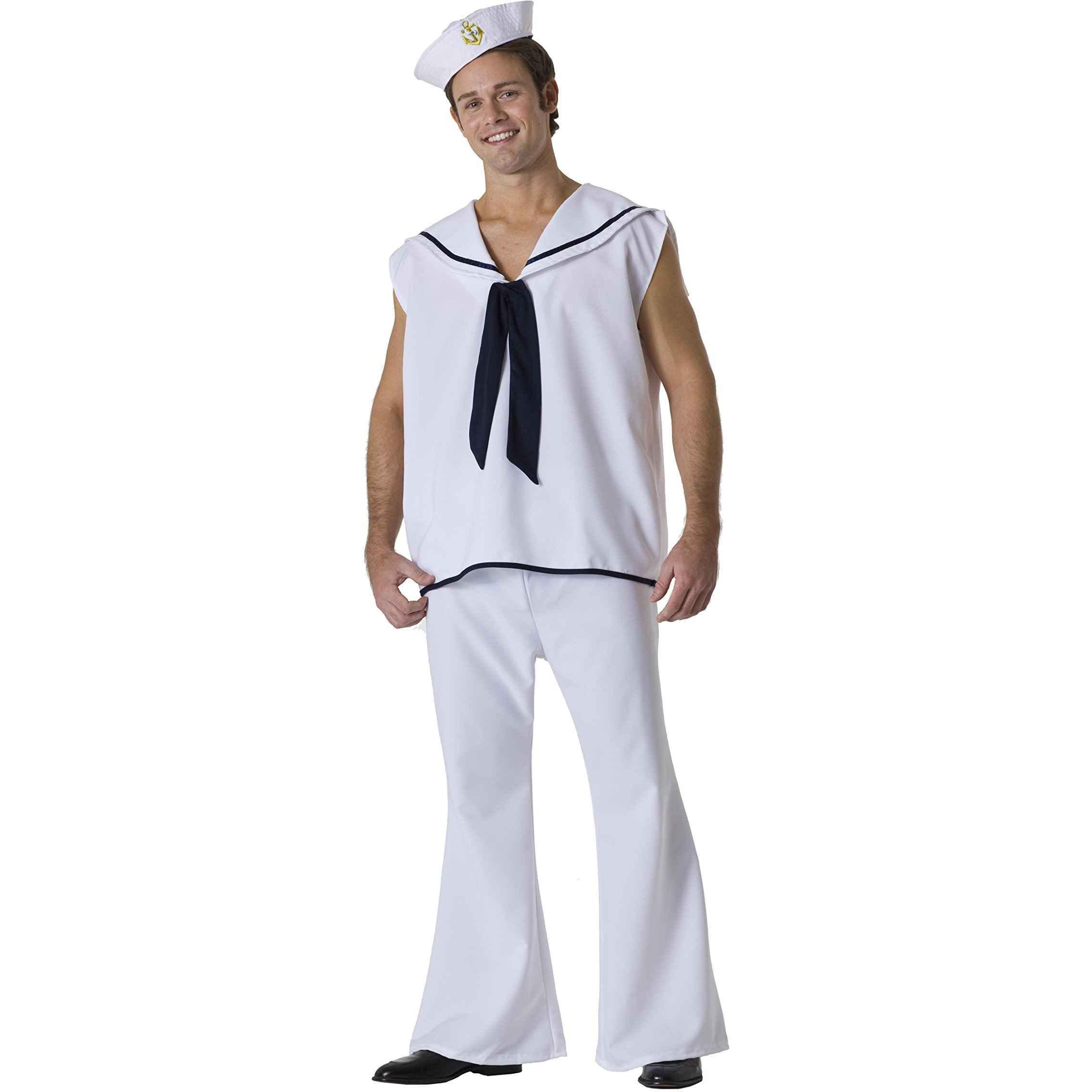 White Sailor Man outfit Small