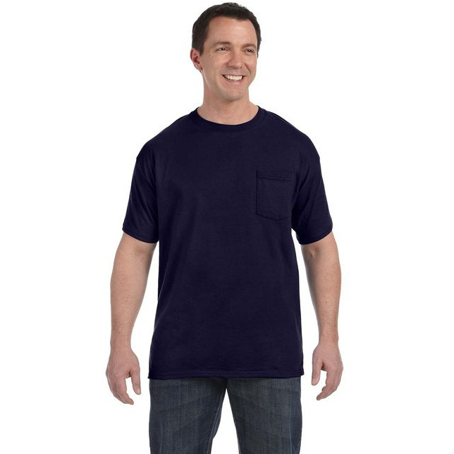 Mens Authentic-T Pocket T-Shirt - ASH - S(D0102H7KWQT)