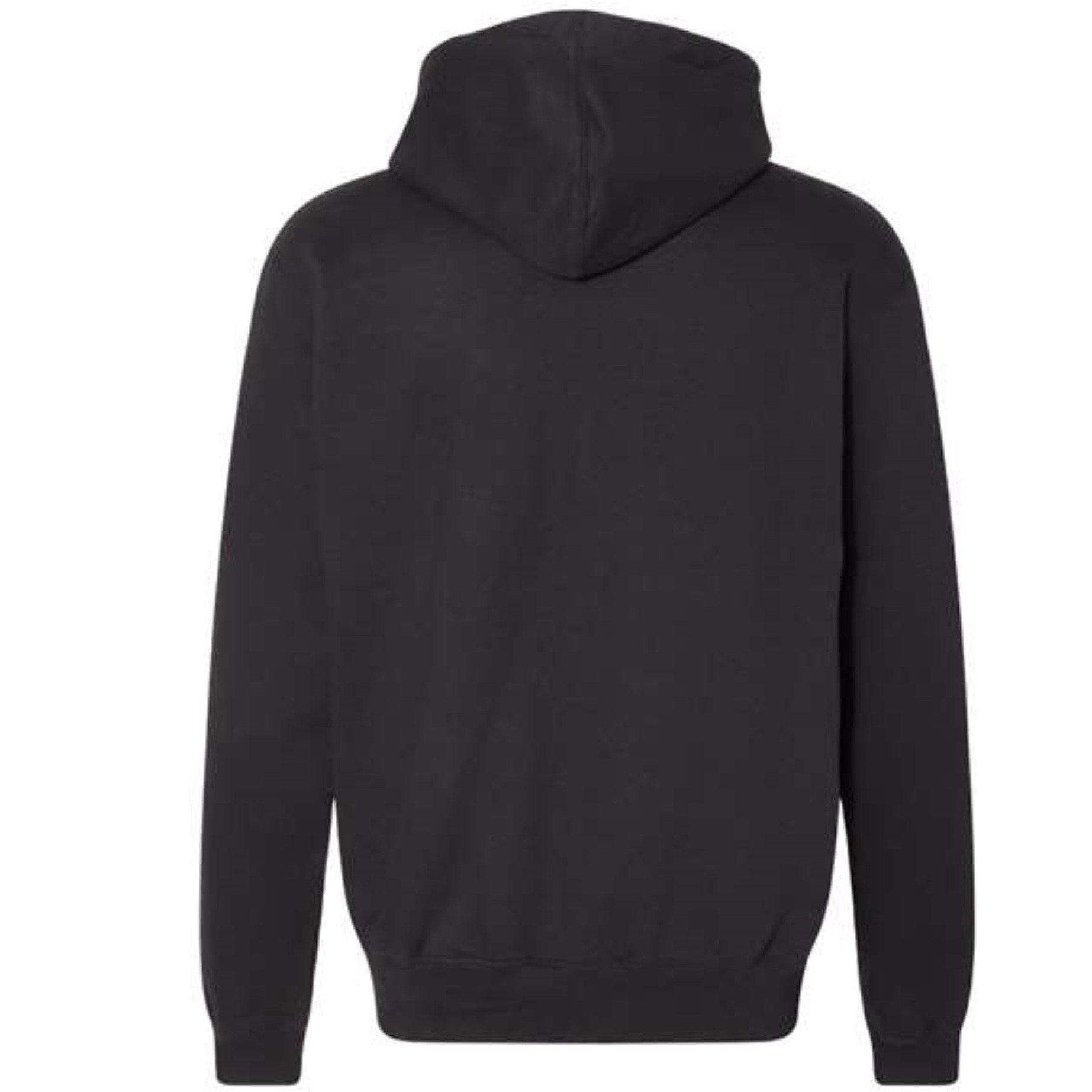 Champion Cotton Max Hooded Sweatshirt - Black, XL