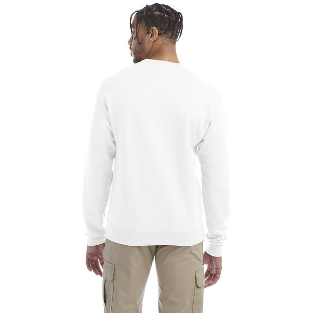 Adult Powerblend crewneck Sweatshirt - ROYAL BLUE HTHR - S(D0102HI3Y1g)