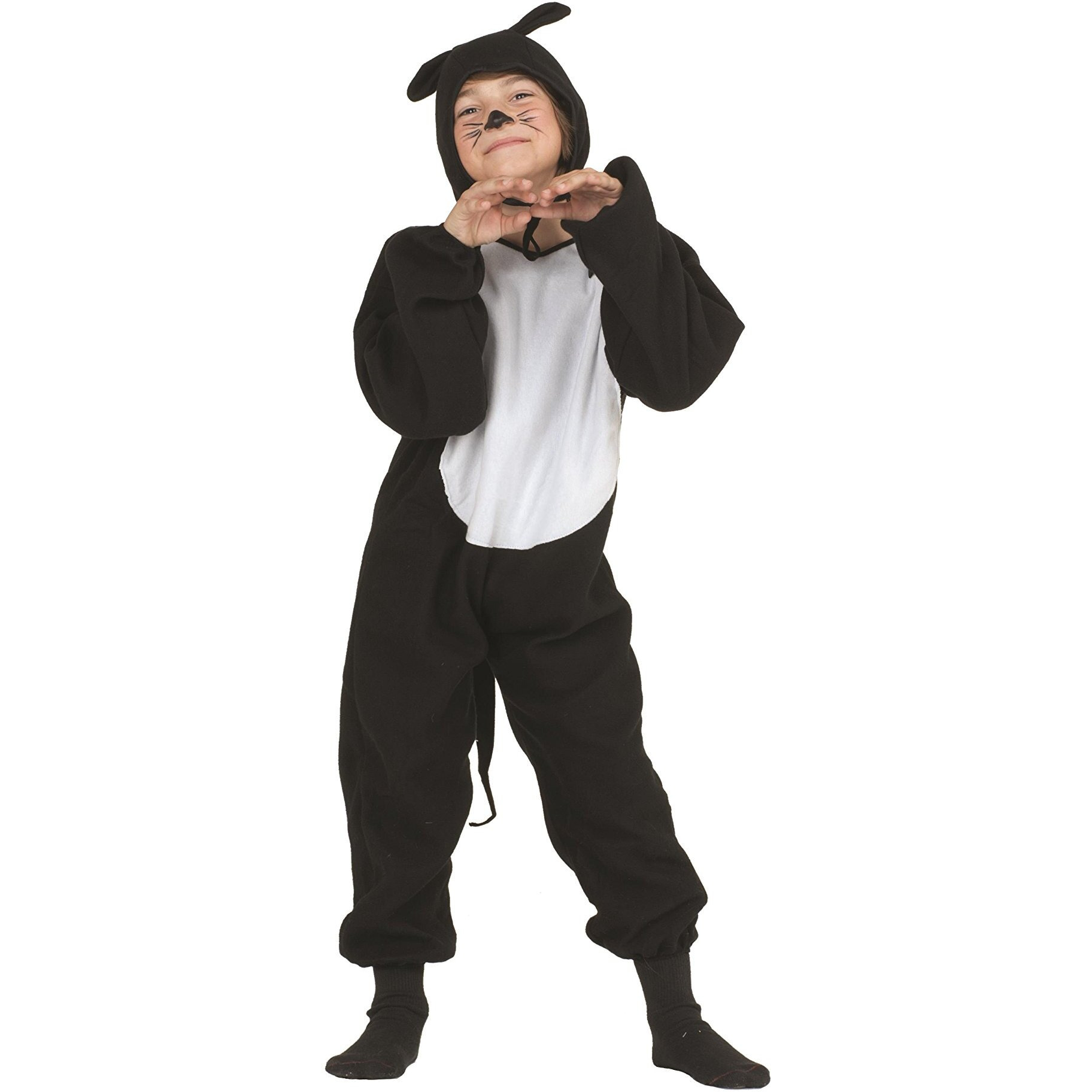 Child's Mouse Costume Black S