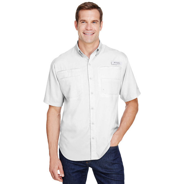 Mens TamiamiII Short-Sleeve Shirt - WHITE - M(D0102H78IPT)